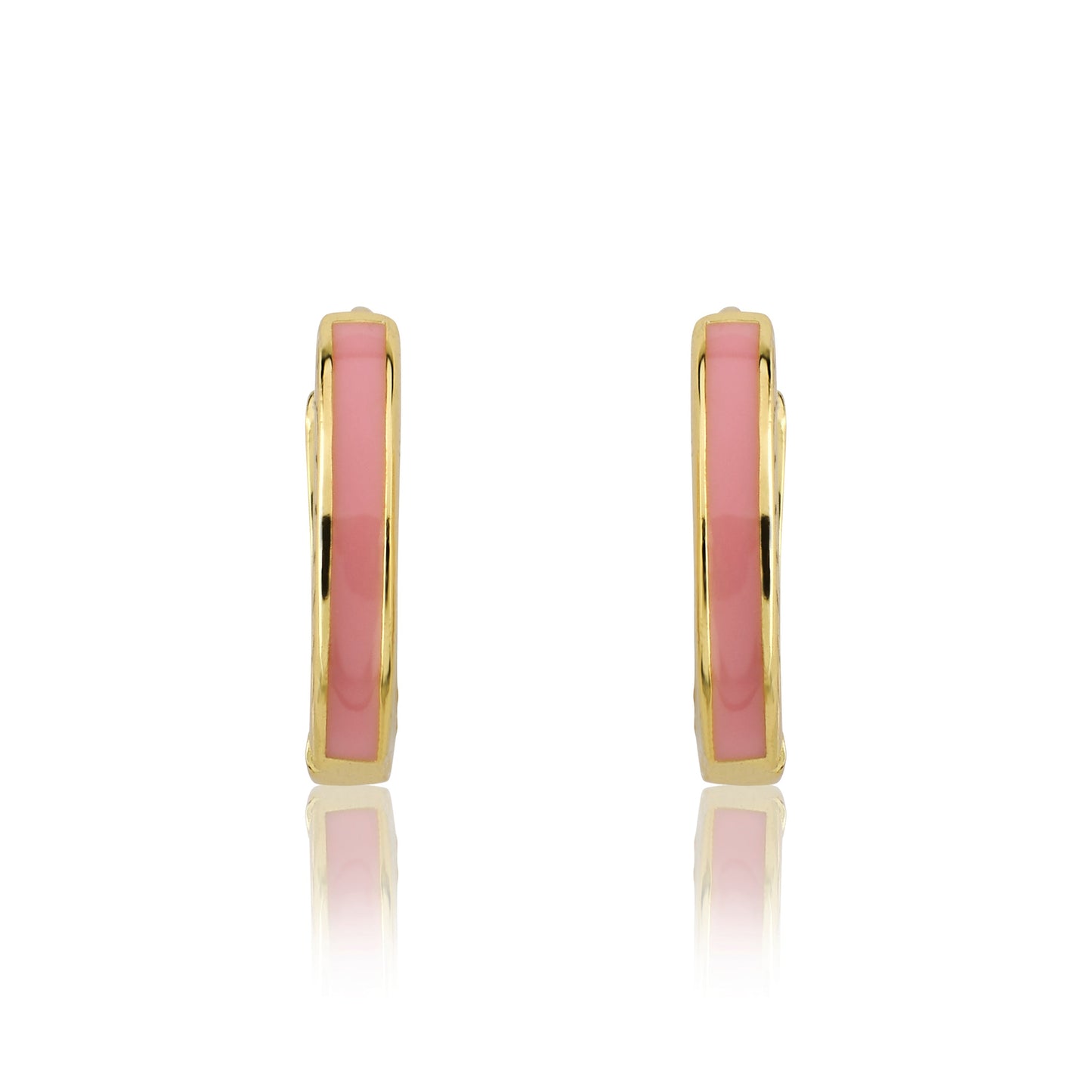 Enamel Huggy Earring