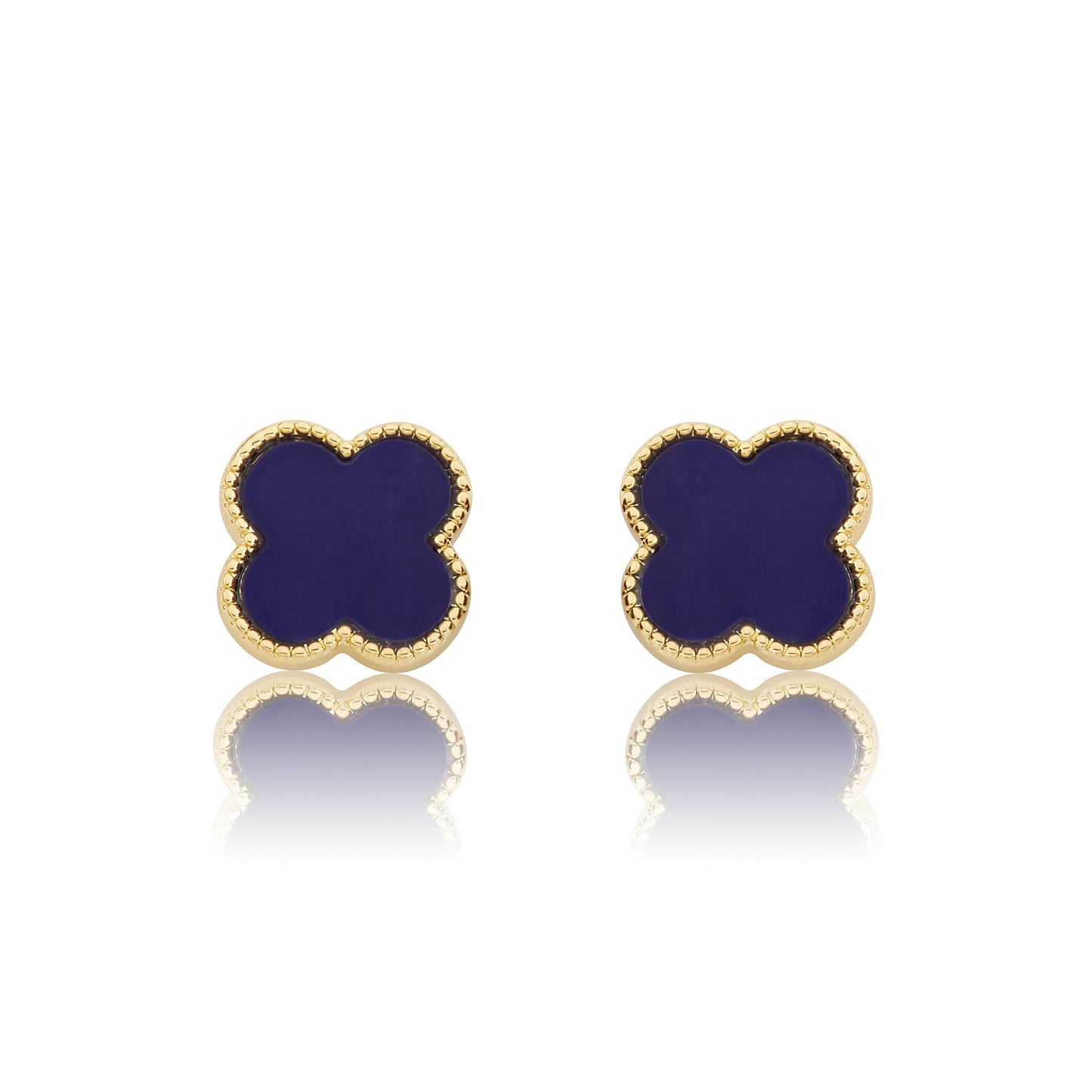 LMTS Classic! Mother Of Pearl Clover Stud Earring