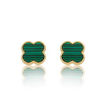 LMTS Classic! Mother Of Pearl Clover Stud Earring