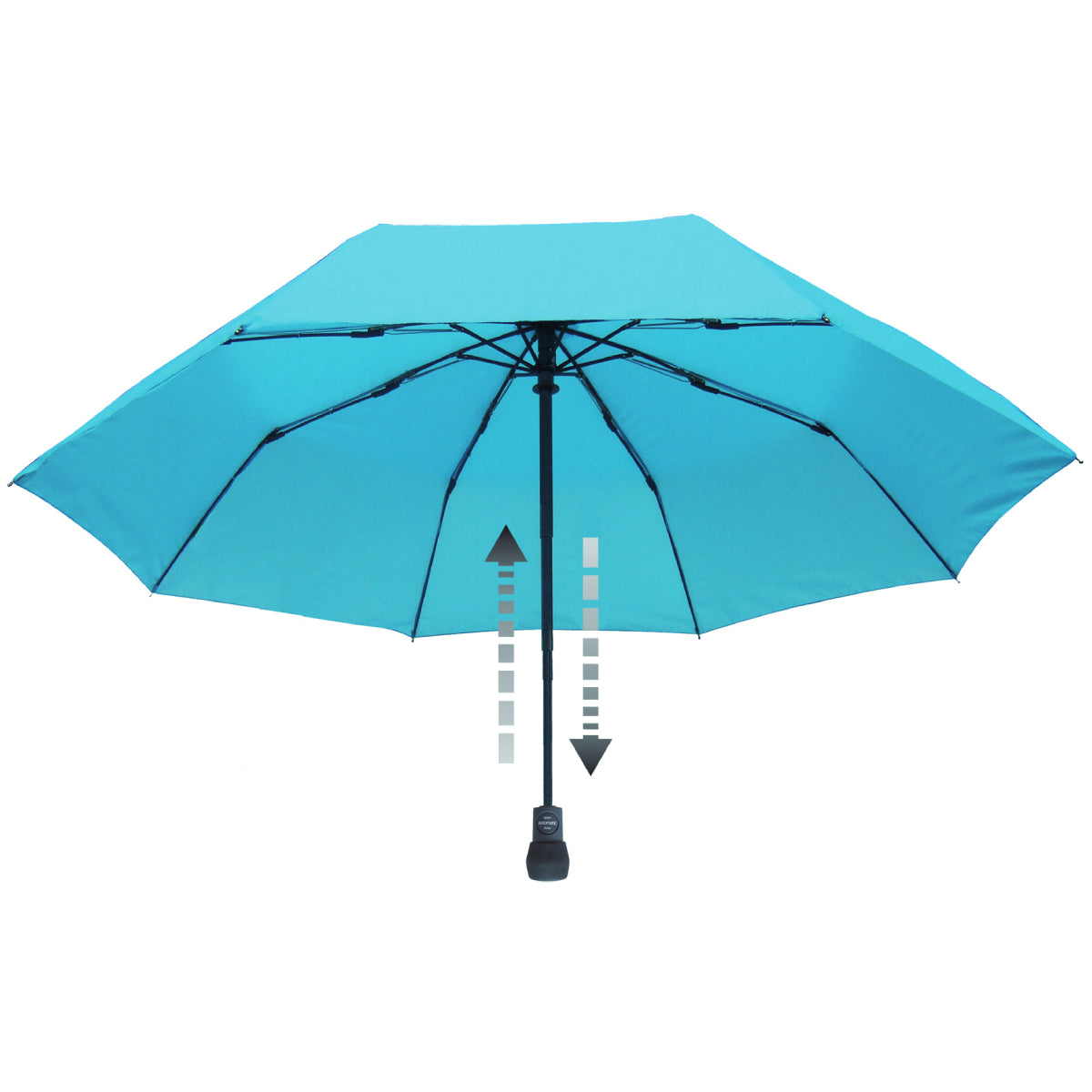 Light Trek Automatic Hiking Umbrella – Lightweight, Durable, Automatic Open/Close, Windproof Frame with Floating Compass & Backpack Carry Case