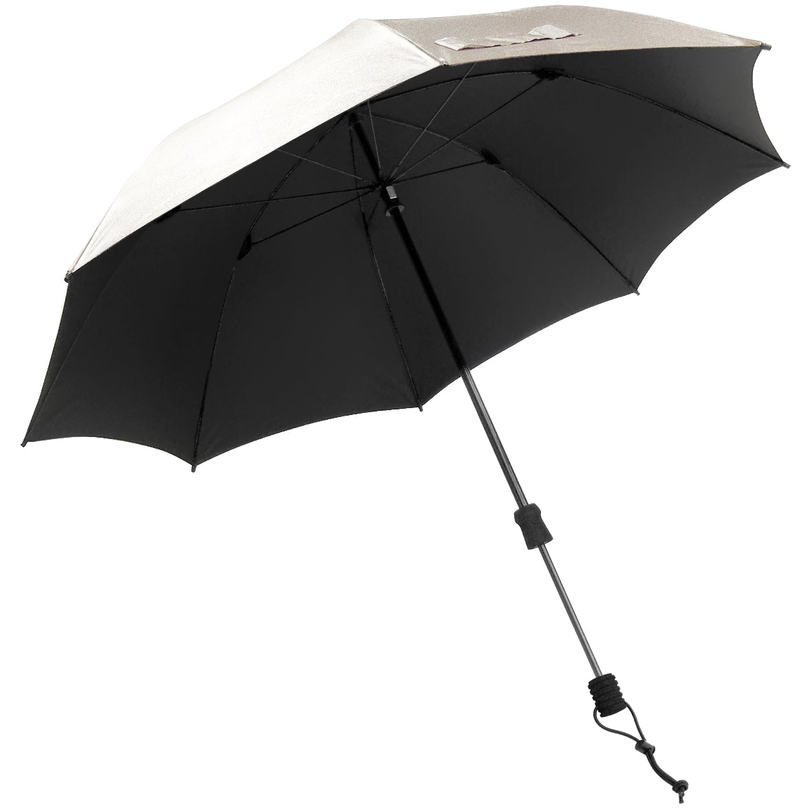 Swing Handsfree Trekking Umbrella – Adjustable Telescopic Shaft, Hands-Free Backpack Attachment, Nearly Unbreakable Windproof Frame, UPF 50+ Sun Protection