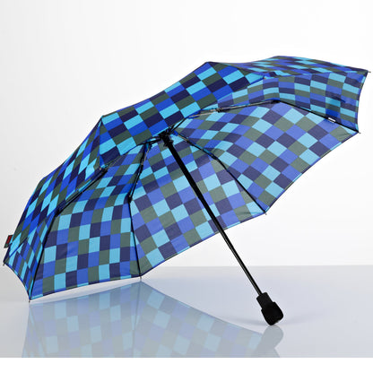 Light Trek Automatic Hiking Umbrella – Lightweight, Durable, Automatic Open/Close, Windproof Frame with Floating Compass & Backpack Carry Case