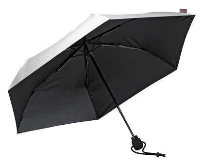Light Trek ULTRA Hiking Umbrella – Ultralight 6.7oz, Carbon Frame, Compact, Windproof to Force 11, UV Protection, Quick-Dry Rain & Sun Canopy