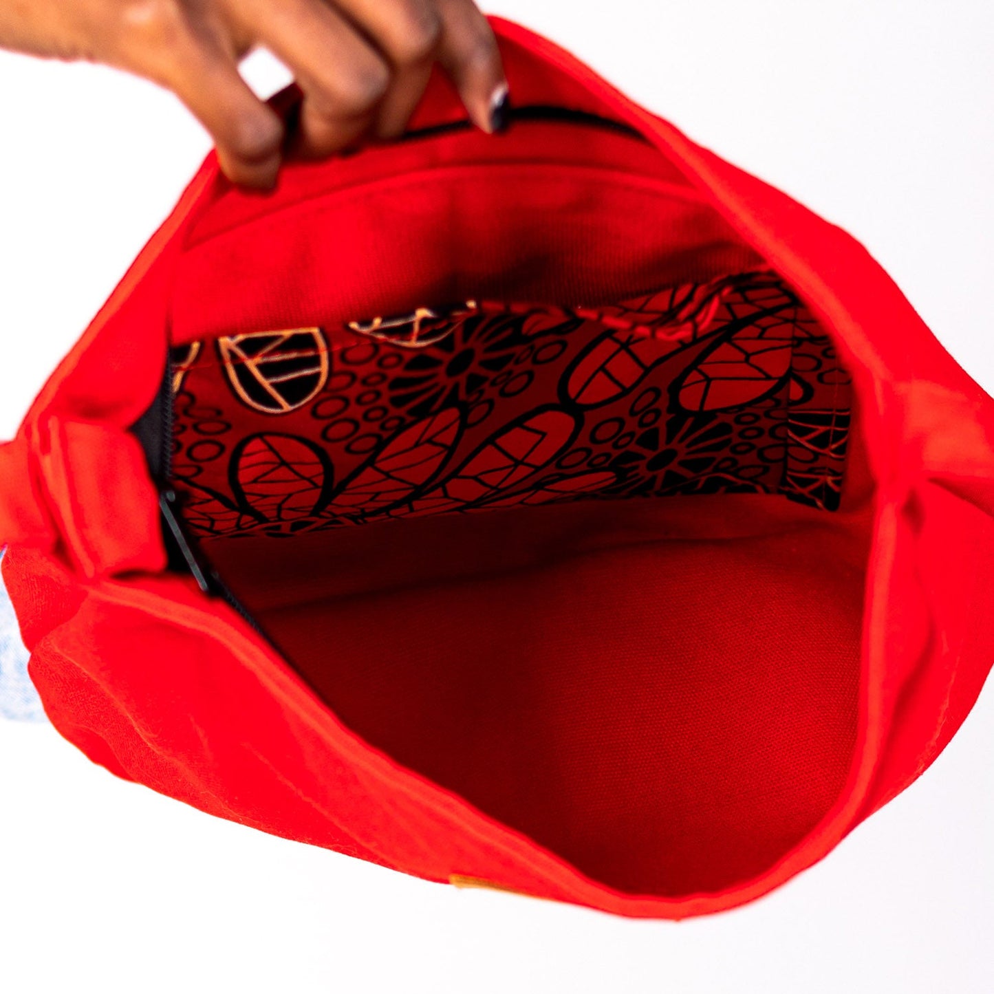 The Mini Amani Canvas Crossbody Bag Unisex