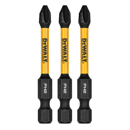 DeWalt DWAF2PH2IR3 2.25In Phillips #2 Flextorq 3 Pack