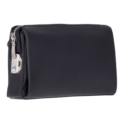 Lupus Leather Clutch Bag – Genuine Leather Wrist Clutch for Men & Women for Everyday Elegance | Minimal & Handcrafted