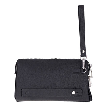 Lupus Leather Clutch Bag – Genuine Leather Wrist Clutch for Men & Women for Everyday Elegance | Minimal & Handcrafted