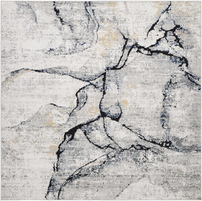 Fremantle Gray Marble Rug
