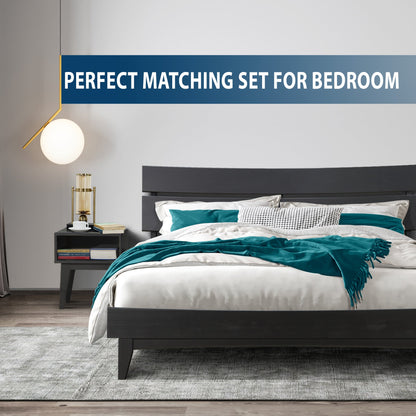 Aurora Solid Wood Bed Frame
