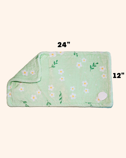 Fern and Daisy 🌿 Cute Heating Pad