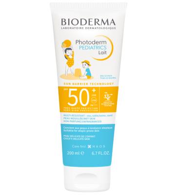 Bioderma Children's Sunscreen Lotion SPF50+ - Hypoallergenic, Water-Resistant Sun Protection for Sensitive Skin