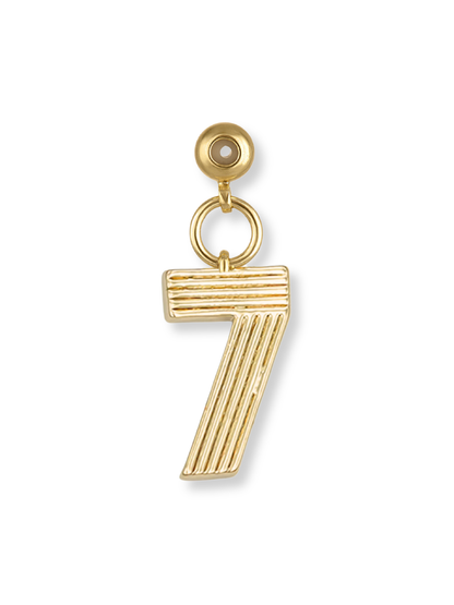 Groove Number Grip Charm