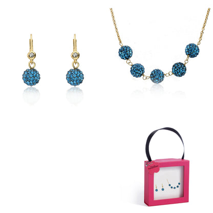 Crystal Ball Dangle Earring