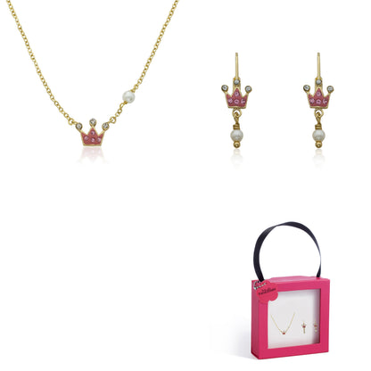 Crystal Crown Necklace