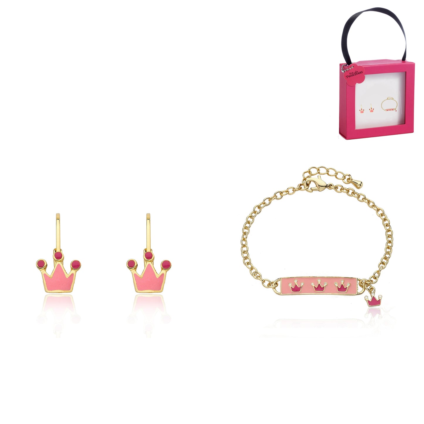 Crown Bar Bracelet