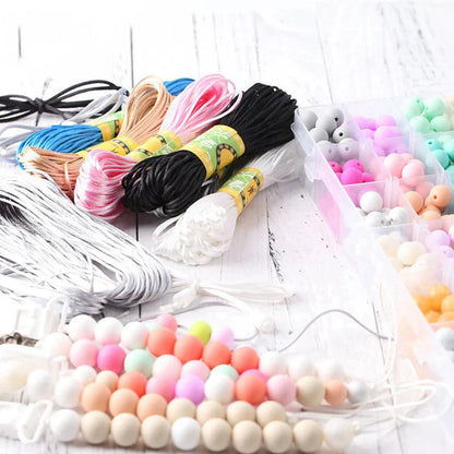 Satin Silk Nylon Cord for Baby Teether DIY Accessories
