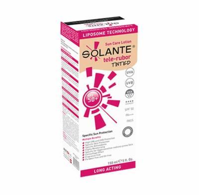 Solante Tinted Sunscreen Lotion SPF 50+ - Moisturizing & Protective for Sensitive Skin