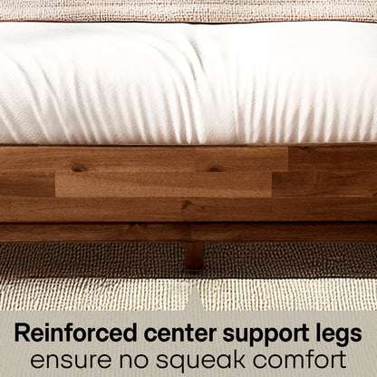 Aurora Solid Wood Bed Frame