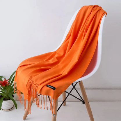 2022 Tassel Women’s Scarf – Designer Shawl, Wrap & Hijab Pashmina