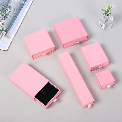 10pcs Paper Jewelry Gift Boxes for Rings, Earrings & Bracelets