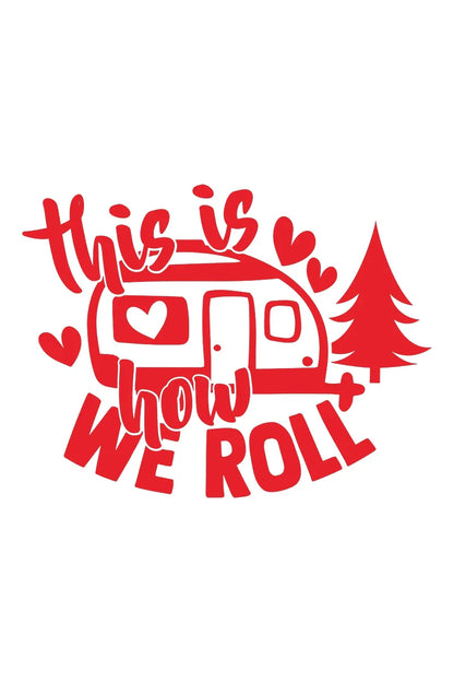 Camp Life Vinyl Decal Bundle | Camper Door Window Sticker for Laptop Water Bottle