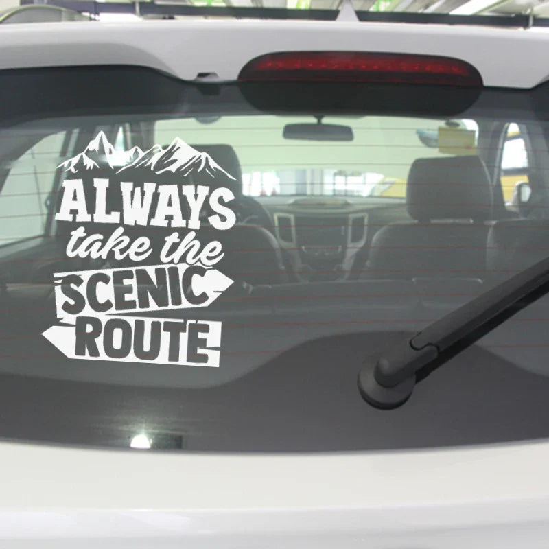 Camp Life Vinyl Decal Bundle | Camper Door Window Sticker for Laptop Water Bottle