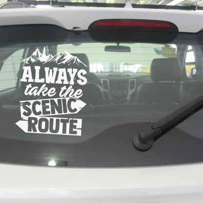 Camp Life Vinyl Decal Bundle | Camper Door Window Sticker for Laptop Water Bottle