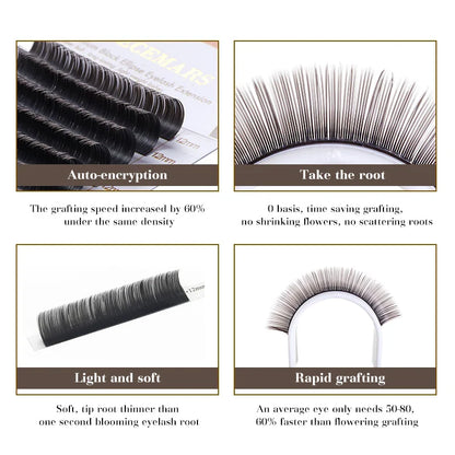 Super Soft Ellipse Flat Eyelash Extension | DeceMars