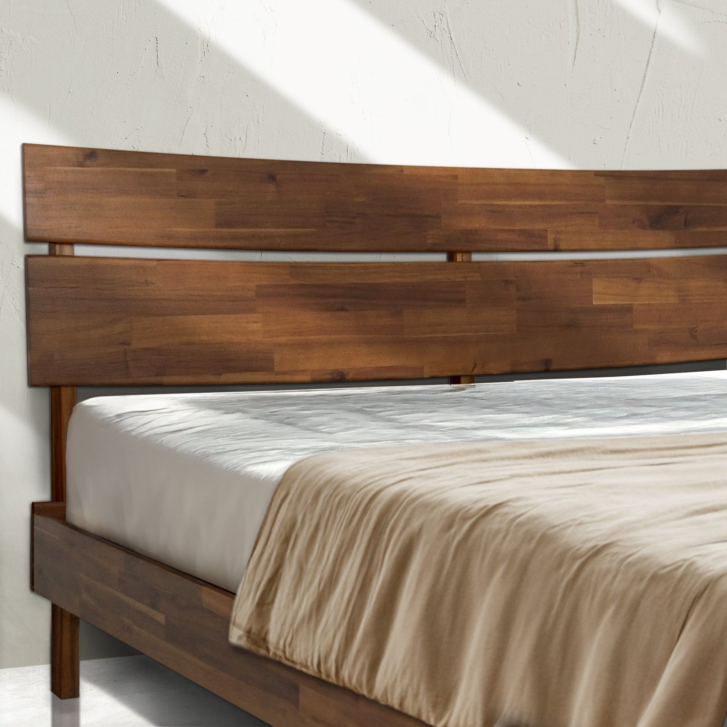 Aurora Solid Wood Bed Frame