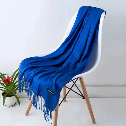 2022 Tassel Women’s Scarf – Designer Shawl, Wrap & Hijab Pashmina