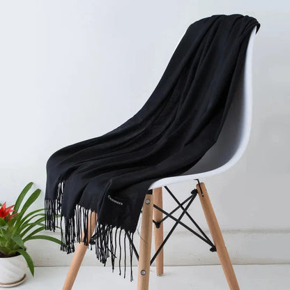 2022 Tassel Women’s Scarf – Designer Shawl, Wrap & Hijab Pashmina