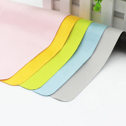 5-Pack Microfiber Glasses Cleaning Cloths (145 x 175 mm / 5.7 x 6.9 in) - Chamois Lens & Phone Screen Wipes