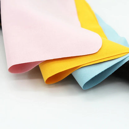 5-Pack Microfiber Glasses Cleaning Cloths (145 x 175 mm / 5.7 x 6.9 in) - Chamois Lens & Phone Screen Wipes