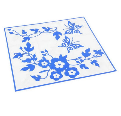Butterfly Flower Wall Sticker | Bathroom Decor Wall Decals