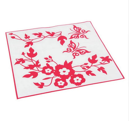 Butterfly Flower Wall Sticker | Bathroom Decor Wall Decals