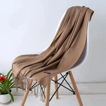 2022 Tassel Women’s Scarf – Designer Shawl, Wrap & Hijab Pashmina
