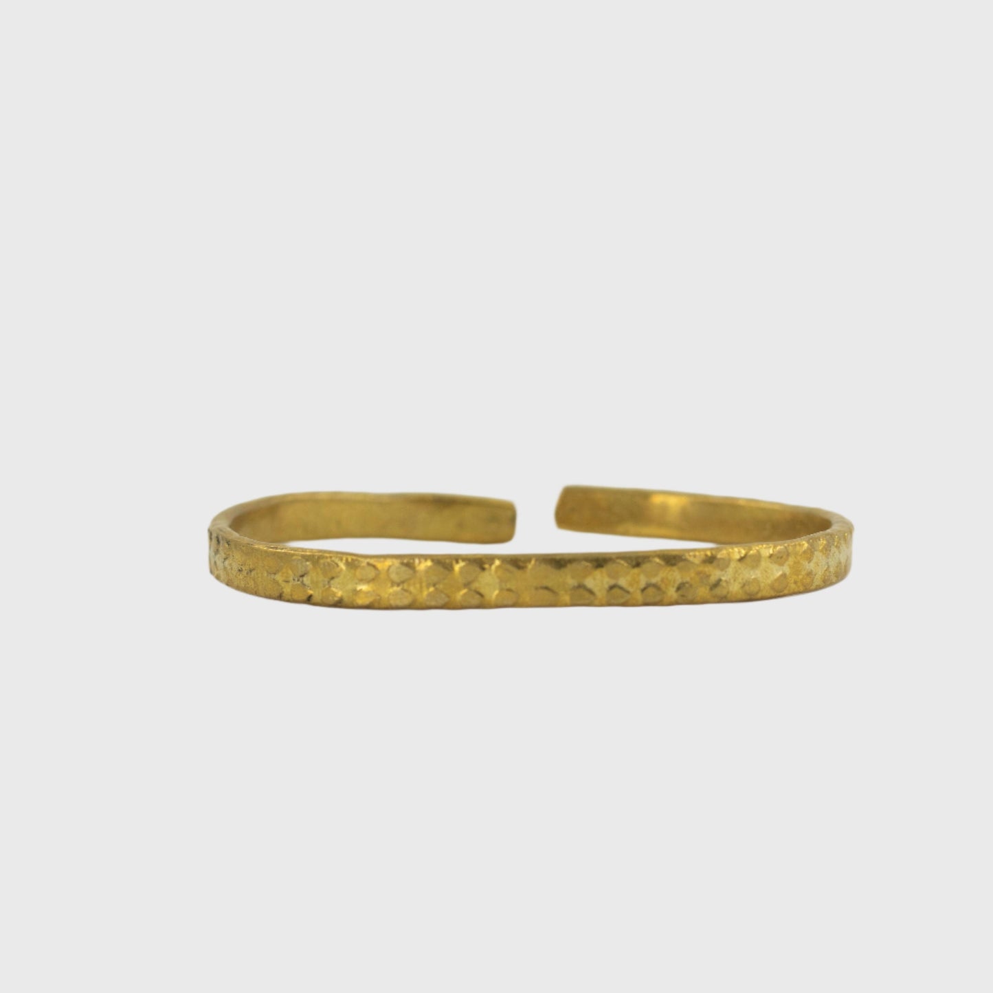 Hammered Brass Bracelet | Shona