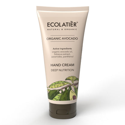 Hand Cream Deep Nutrition Organic Avocado