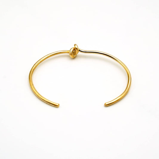 Knot Brass Choker Necklace for Women | Tatu