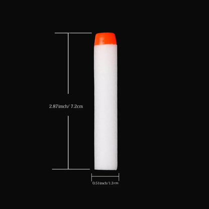 Glow in the Dark Darts 40-Pack | Fluorescent EVA Soft Bullets for Nerf Blasters