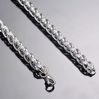 Stainless Steel Keel Link Chain Necklace for Men Women | Unisex Hip Hop Chain 16-40 inch