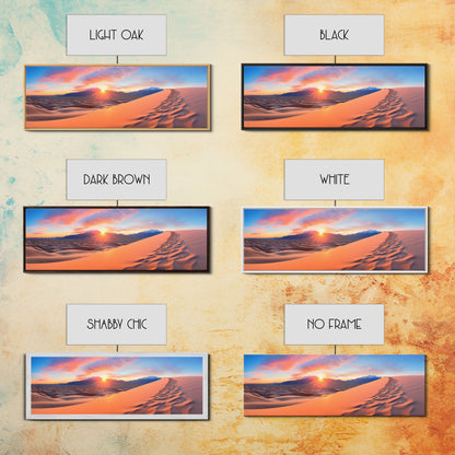 Panoramic of Great Sand Dunes National Park, Extra Large Wall Art, Panoramic Wall Art, Panoramic Landscape Print, Landscape Photography