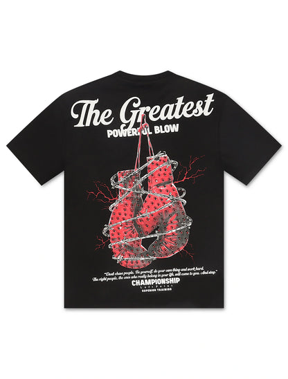 Left Point Boxing Club Tee - Black