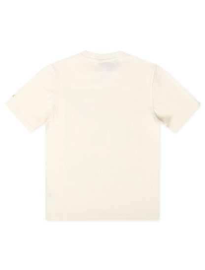 New Era LA Dodgers Looney Daffy Duck Tee - Cream