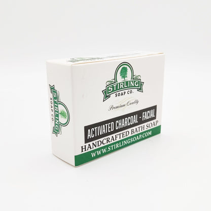 Stirling Soap Co. Activated Charcoal - Facial Bath Soap 5.5 Oz
