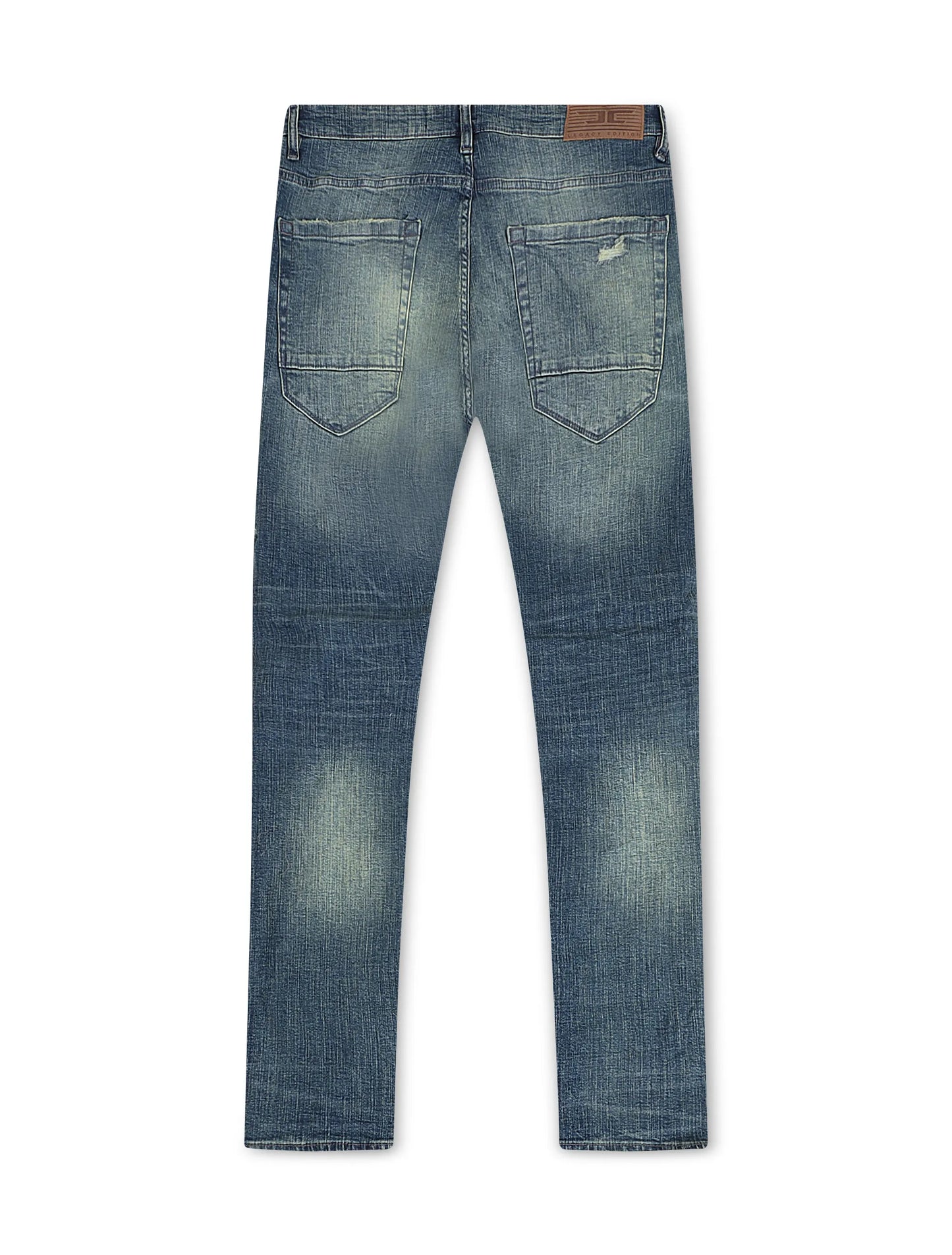Jordan Craig Mens Vintage Wash Skinny Jean  - Azure Gold