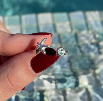Starfish Adjustable Ring
