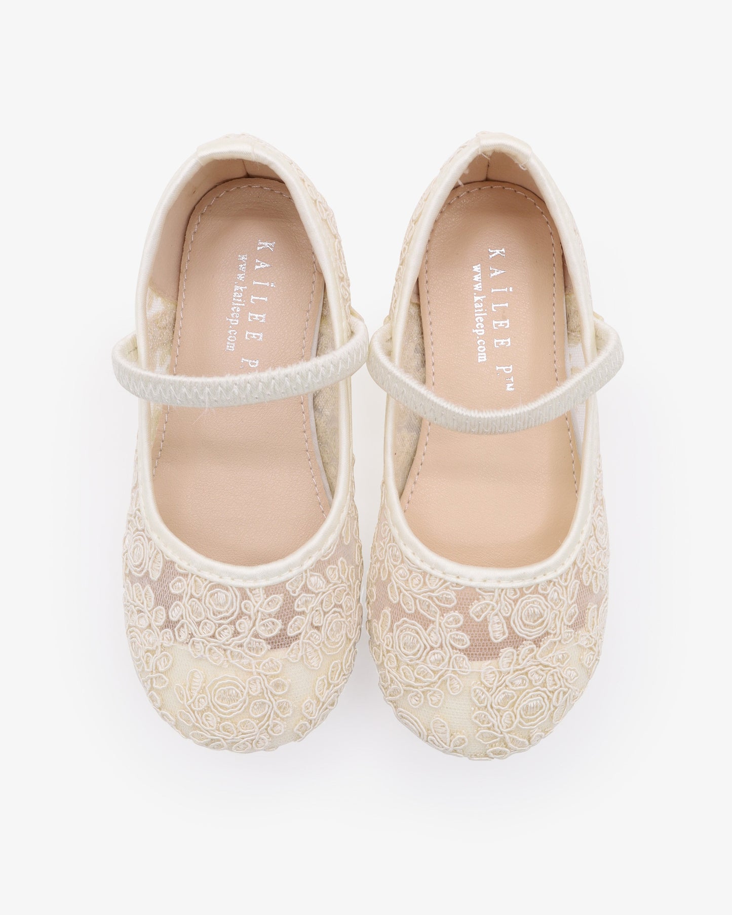 Crochet Lace Mary Jane Flats