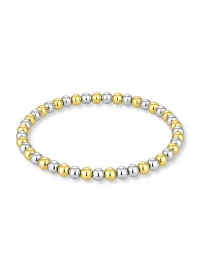 Mixed Stretch Bead Bracelet 4MM