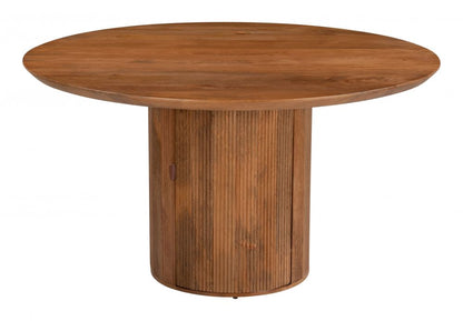Izola Wooden Round Dining Table